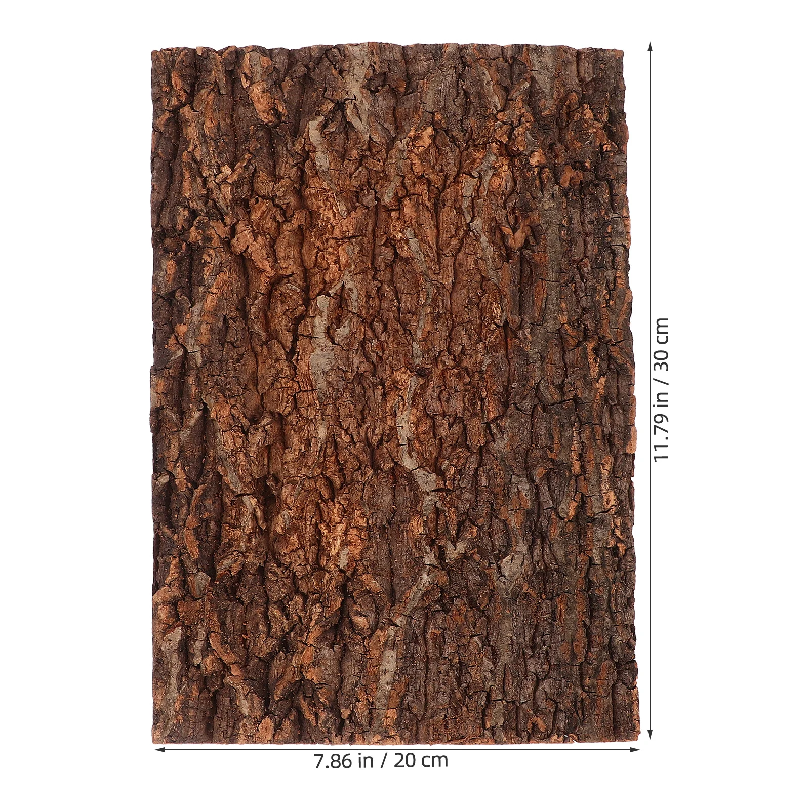 3Pcs Reptil Klettern Rinde Natürliche Baum Plattform Terrarium Landschaft Realistische Lebensraum Dekor Kork Rinde Terrarium Hintergrund