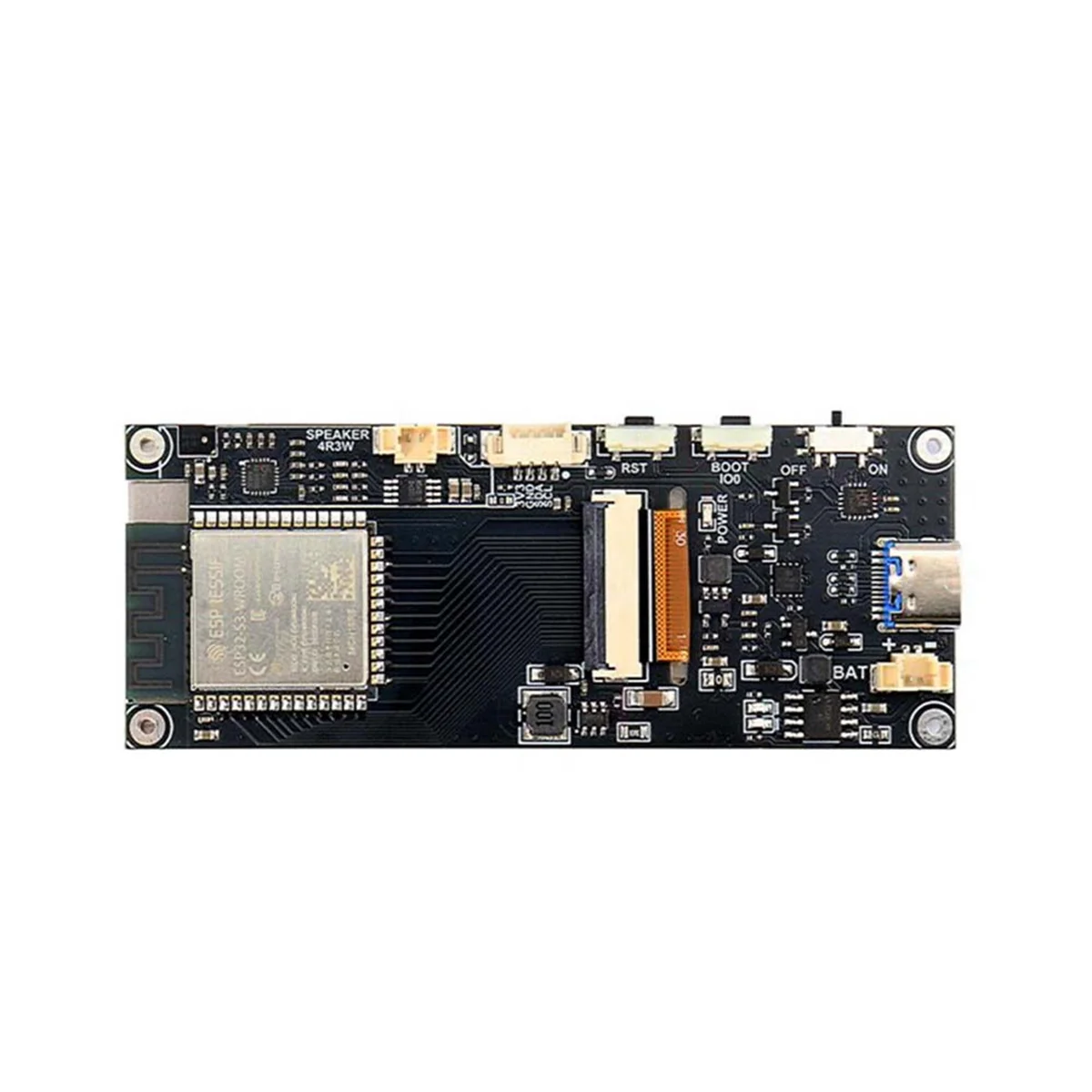 ABNJ ESP32-S3 Development Board 3.13-Inch Color LCD AI Chat Robot WIFI&Bluetooth 376x960 16.7M with Case