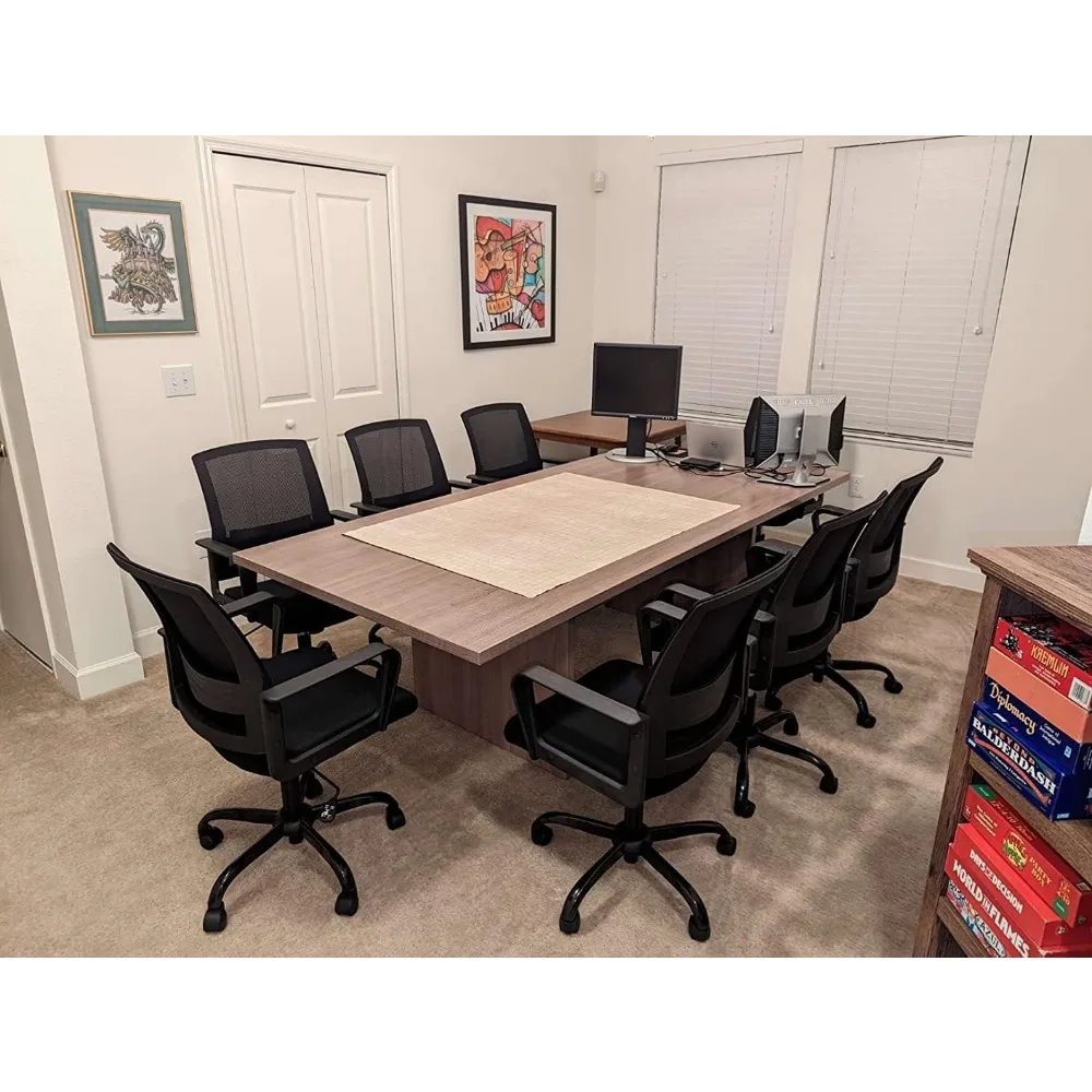 Ergonomic Rolling Mesh Desk Chair with Executive Lumbar Support and Adjustable Swivel Design for Home Office, Office Chair