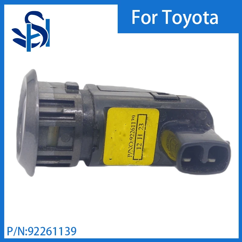 92261139 PDC Parking Sensor Reversing Radar Color Shiny Grey For Toyota