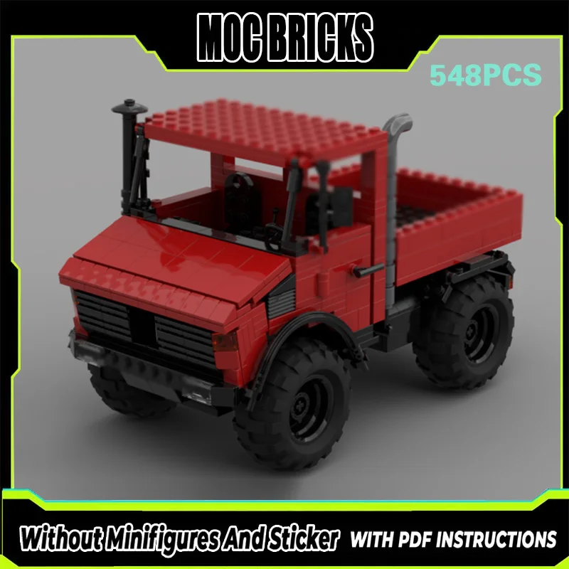 

Конструктор MOC: Городской автомобиль, коммерческий внедорожник, модульная технология, подарки, праздничный набор для сборки, детские игрушки