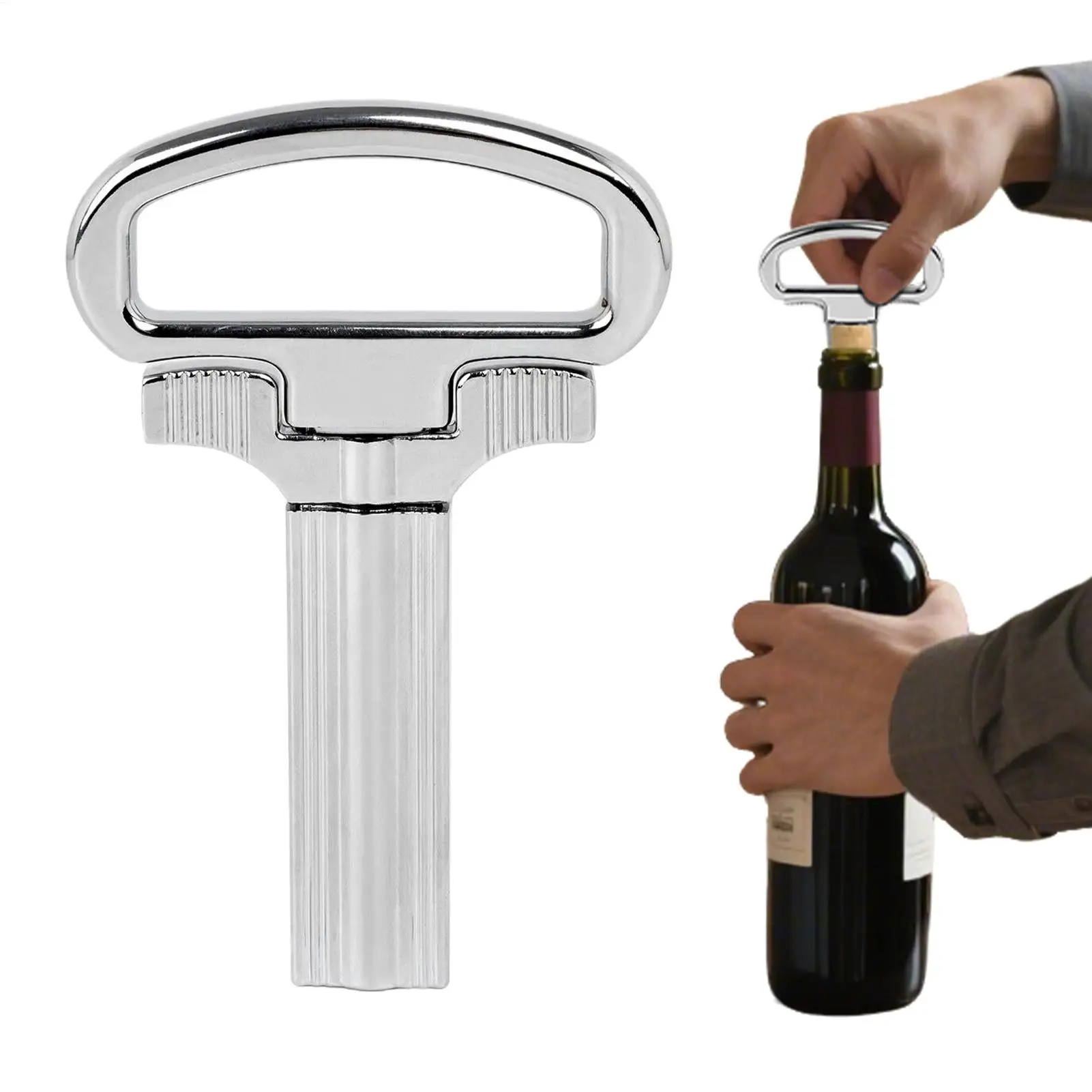 

Wine Corkscrew Two Prong Cork Puller Cork Extractor for Old Vintage Ah So Wine Corkscrew for Bar Ceremony Home Outdoor Travel