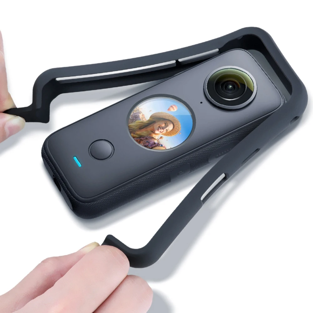 Защитная кромка камеры, аксессуары для камеры, панорамная рамка для камеры Insta360 ONE X2, металлическая защитная рамка