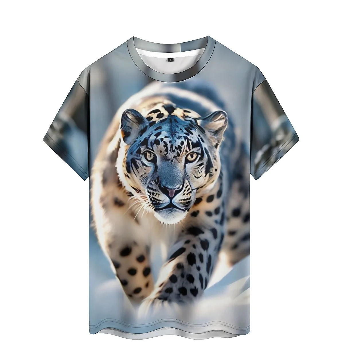 All-Season Tie-Dye Craft Men's 3D Printed Short-Sleeve T-Shirt - Loose Fit Casual Top