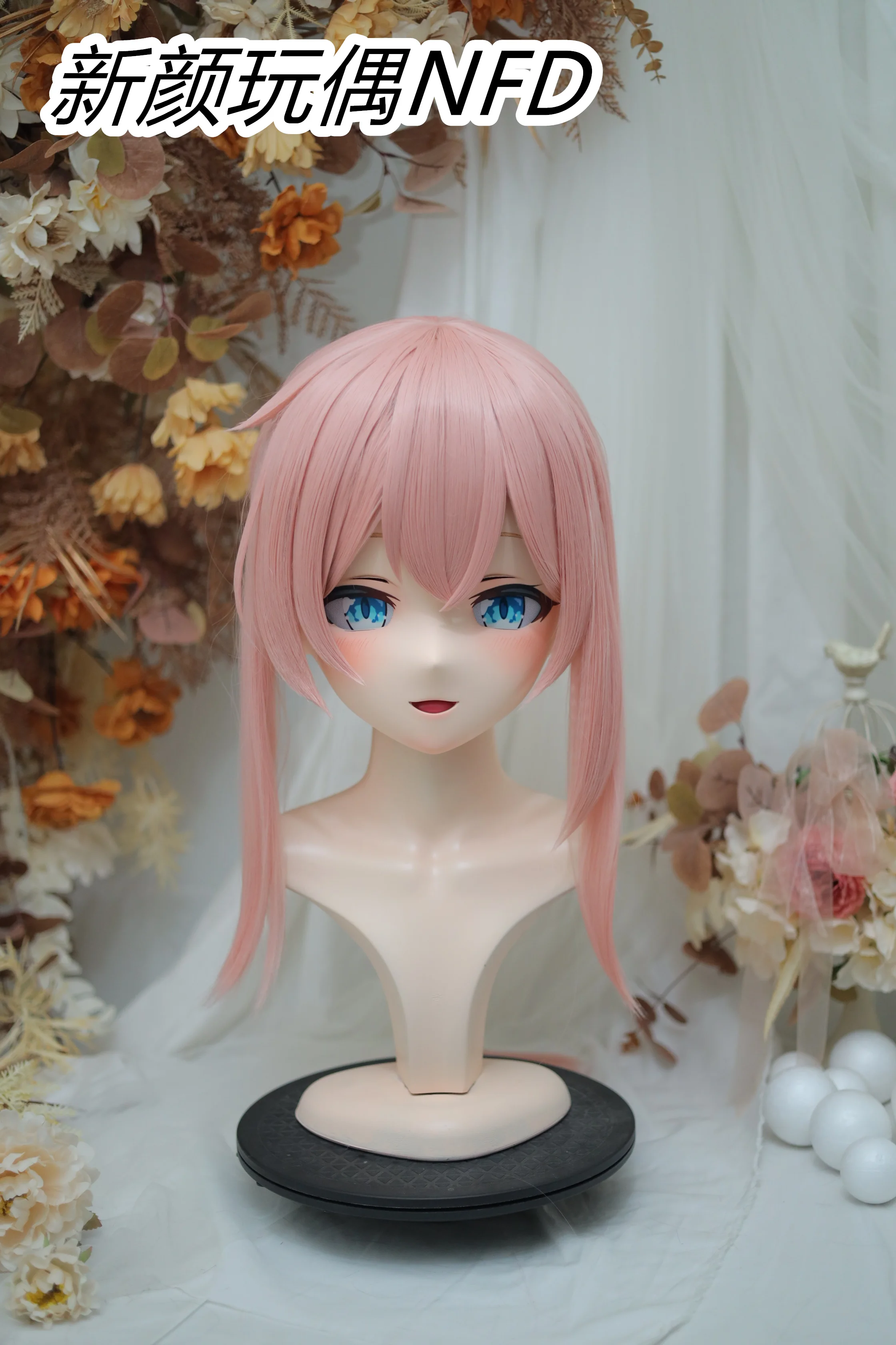 

(NFD-2006) Customize Character Female/Girl Resin Kig Full Head With Lock Anime Cosplay Japanese Animego Kigurumi Mask