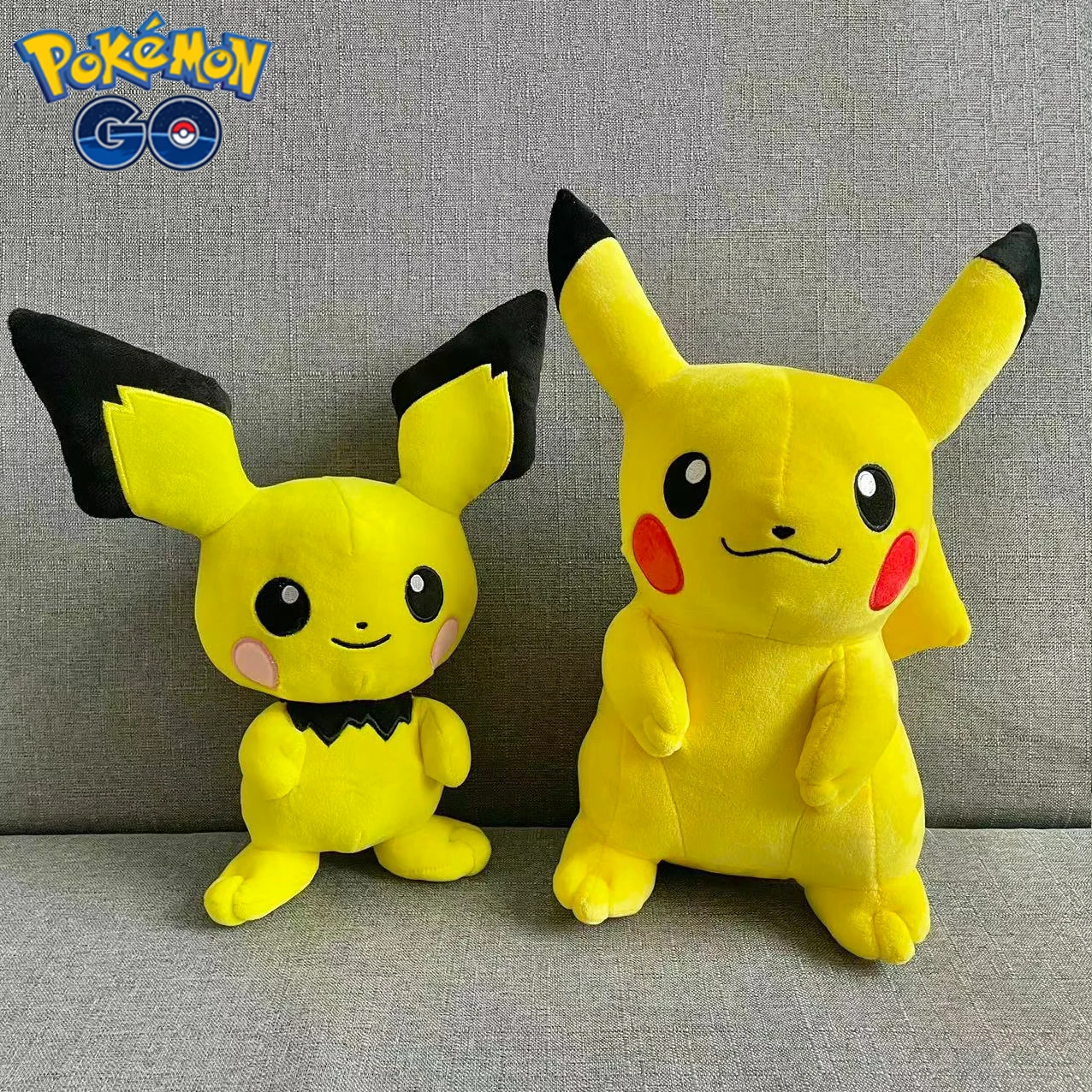 Neue Pokemon ausgestopfte Anime Pichu/Pikachu/Raichu Plüsch tier Kawaii Cartoon & süße Puppe Schlaf kissen Geburtstags geschenke Mädchen Zimmer Dekor – Detail 4