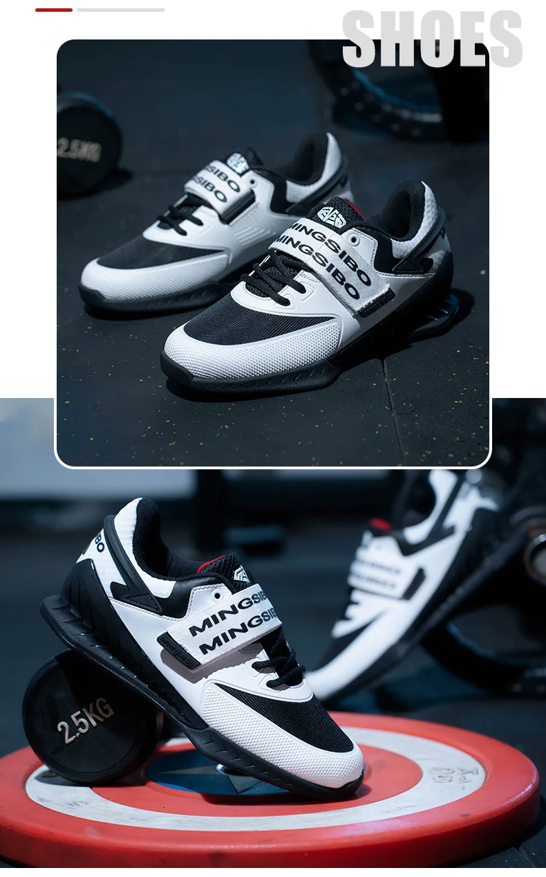 Männer Professionelle Gewichtheben Schuhe Frauen Gym Squat Stiefel Kreuzheben Nicht Slip Schuhe Hochwertige Sport Marke Training Turnschuhe – Detail 3