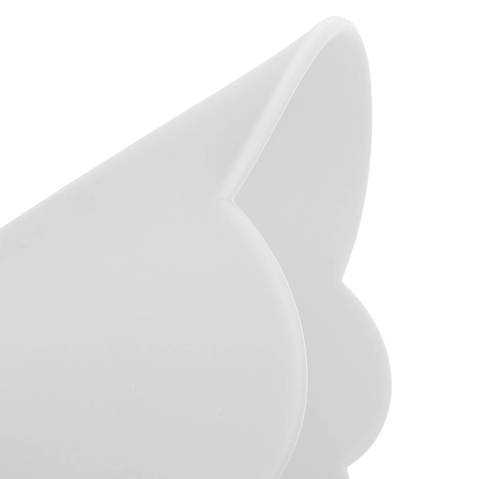 

2 Pcs Heat Resistant Silicone Pad Anti Scald Cup Mat Desk Decor Kitchen Bar Counter Accessories White Reusable Non