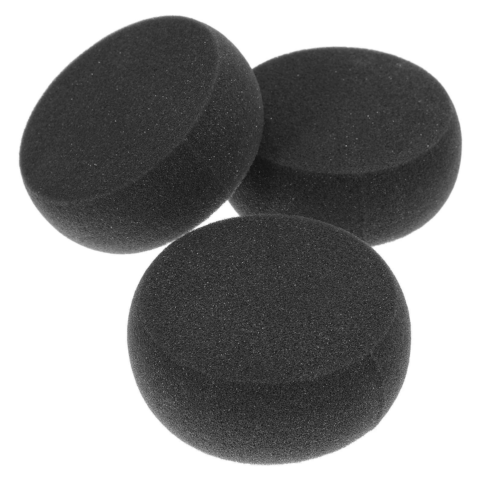 3Pcs Round Sponge for Painting Watercolor Pottery Clay Crafts Face Art Drawing Artists DIY Multipurpose Portable Craft