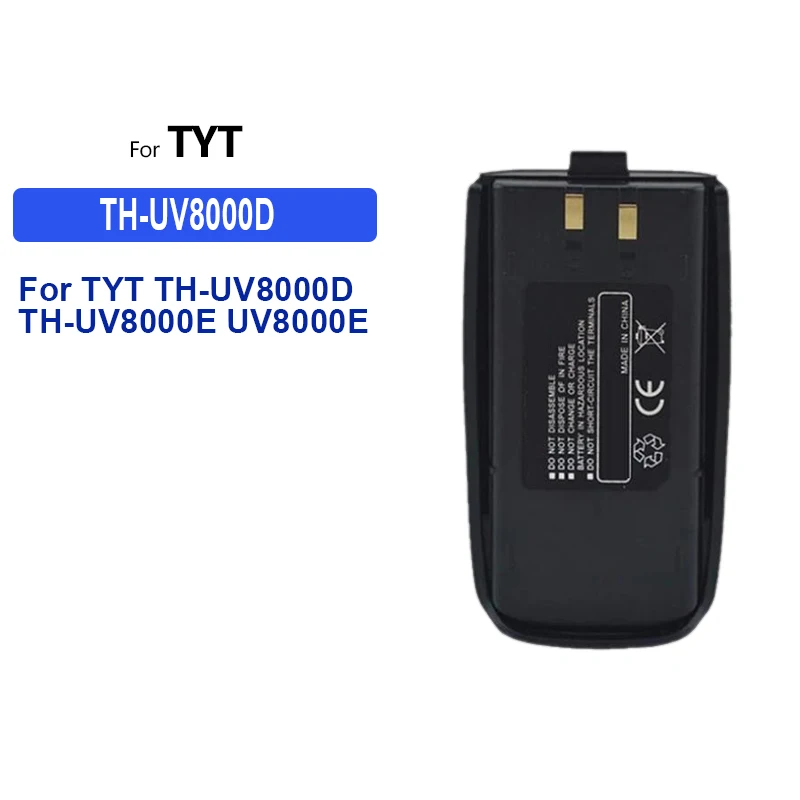 Сменный аккумулятор 3600 мАч для TYT TH-UV8000D TH-UV8000E UV8000E TC-8000 TC-8000V Радио UV8000D Walkie Talkie Li-ion