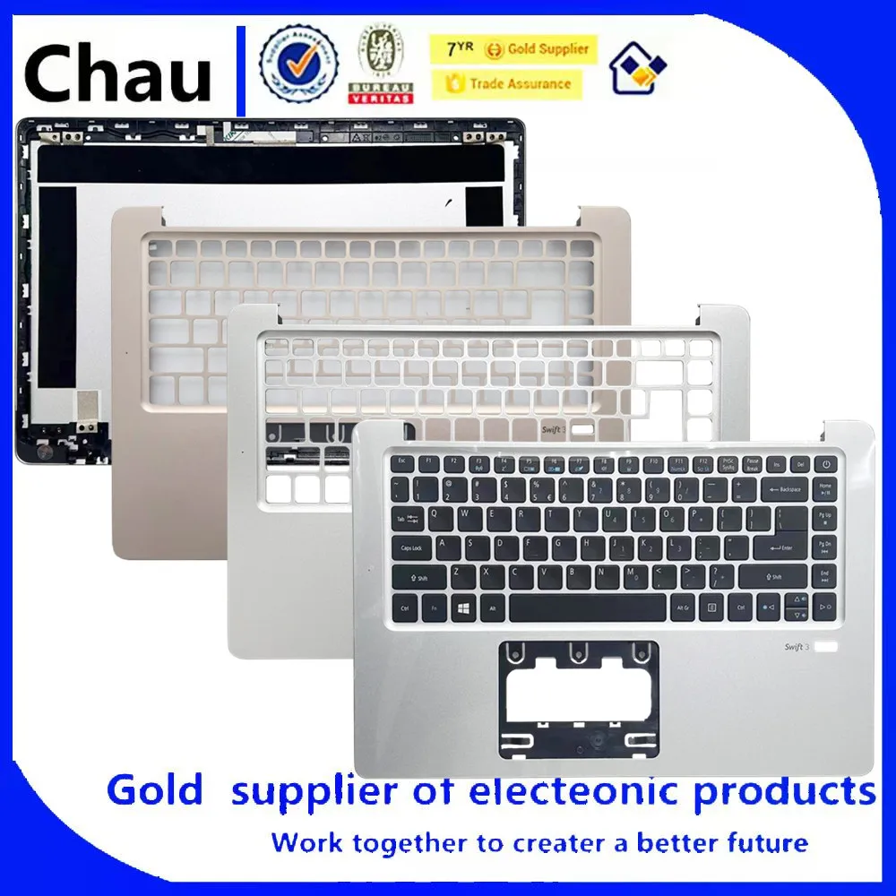 

New For Chau Swift3 SF314-51 N16P5 X349 TMX349 Laptop LCD Back Cover /Palmrest cover/Palmrest with keyboard