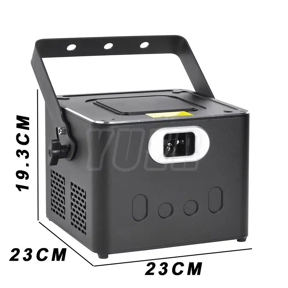 YUER APP 8W Animation Stage Lighting Projector Laser Party Show 30Kpps Scanner Beam DJ Disco  Party Bar Club Stage Lighting Line