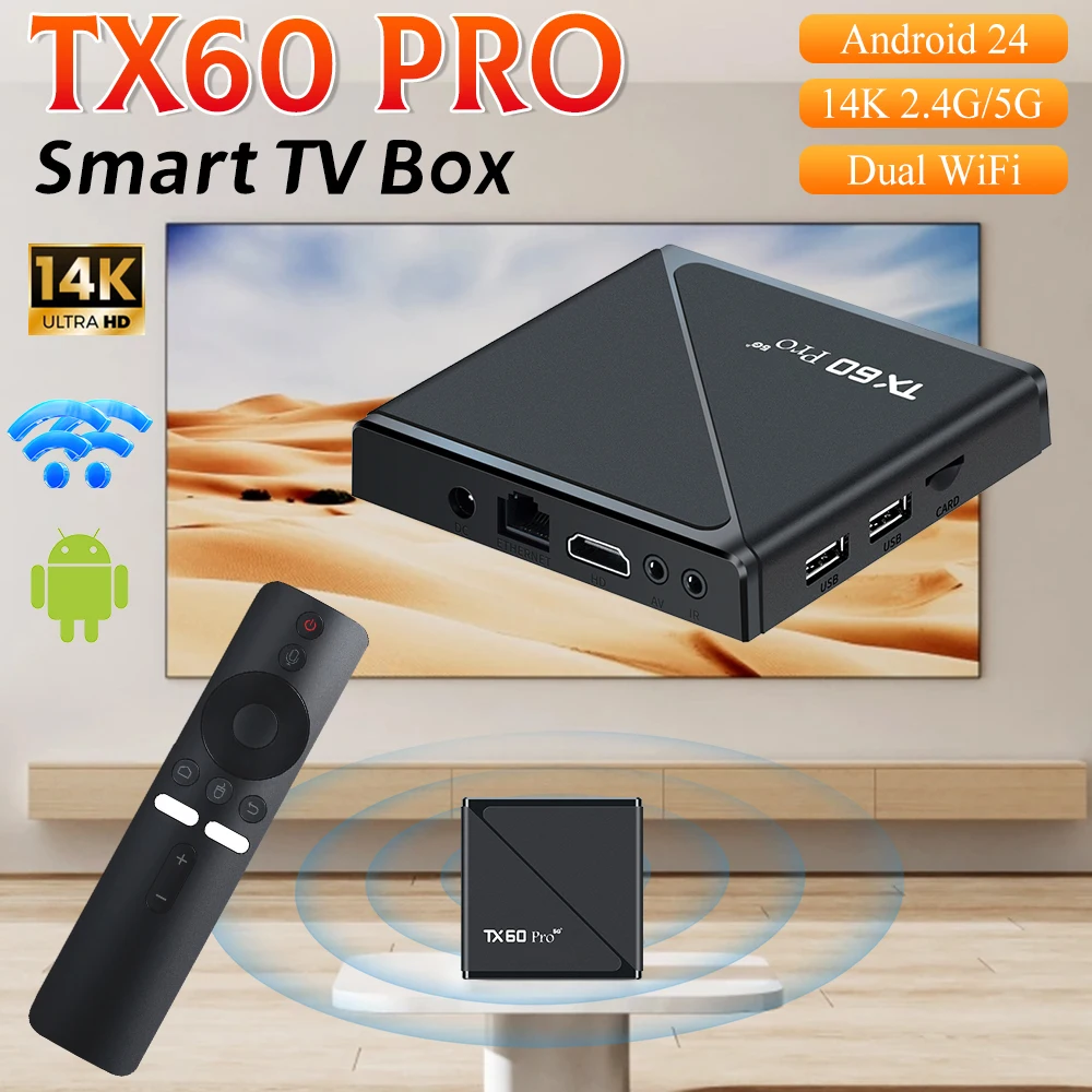 Smart Home Youtube - TX60 PRO Smart TV Box 16GB