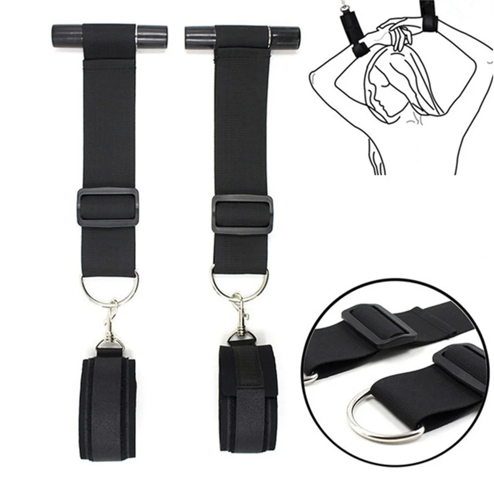 Adult Product Handcuffs Bondage Set Couples Games Door Clips Handcuffs Shackles Erotic Accessories