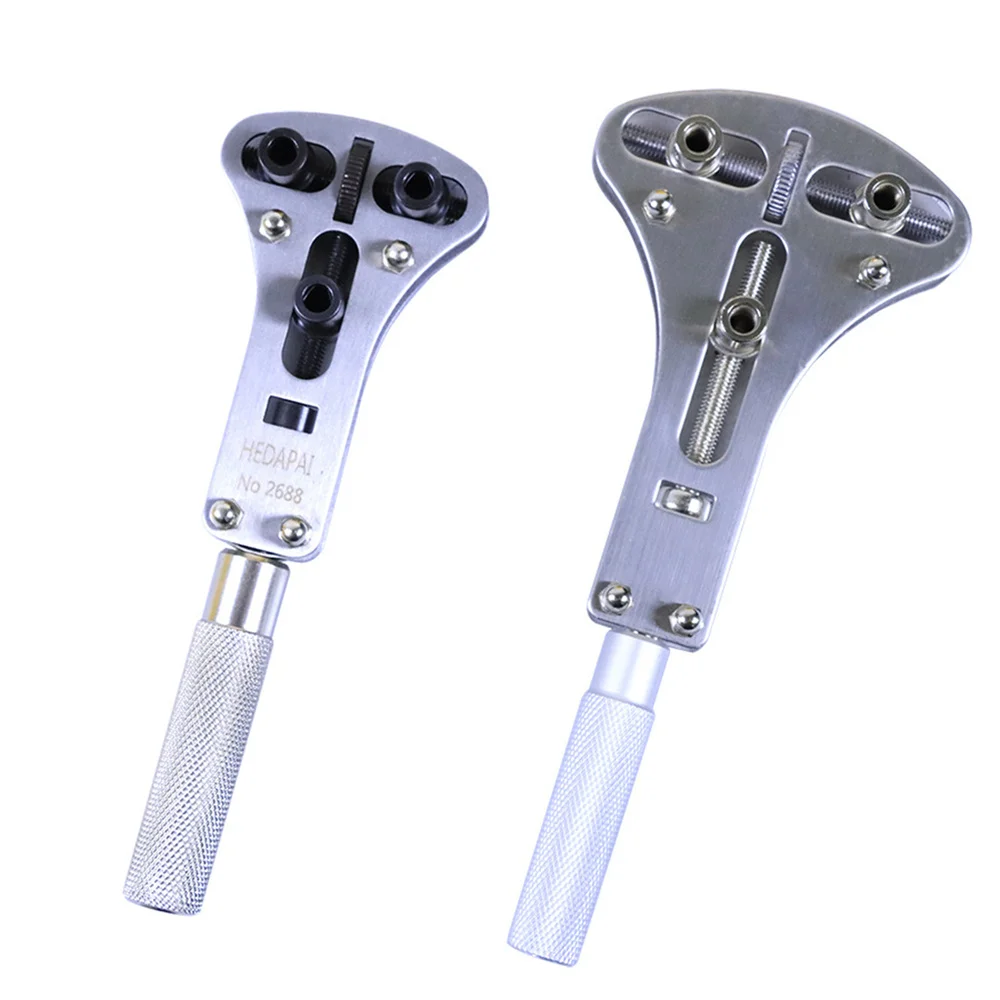 

Инструмент для ремонта часов, водонепроницаемый винт, регулируемый 3-зубчатый ключ для открывания задней крышки, ключ для снятия батареи, пресс для снятия батареи, ключ для снятия