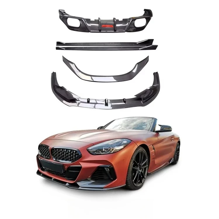 Auto Parts AC Style Body Kit for BMW Z4 G29  Front Lip Rear Diffusers Side Skirts Roof Spoiler Carbon Conversion Kit