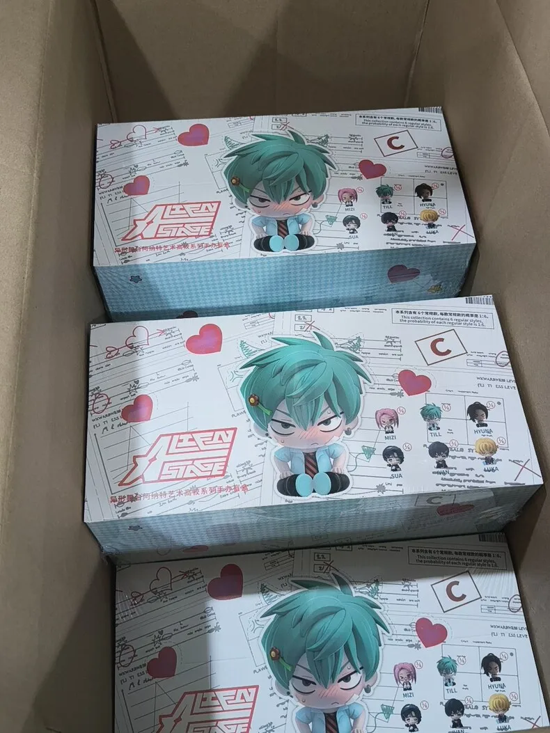 W magazynie Popularny Alien Stage Anart Art University Series Blind Box Mystery Box Zabawki Figurka Akcji Anime Kawaii Model Prezent