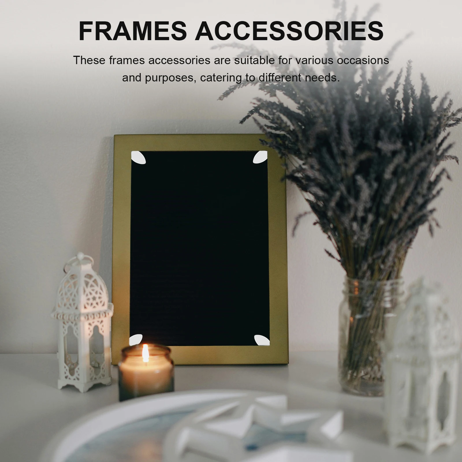 

2000Pcs Photo Frame Backing Plate Buckle Plastic Picture Frame Fastener Picture Frame Parts Hanging Pictures Turn Button