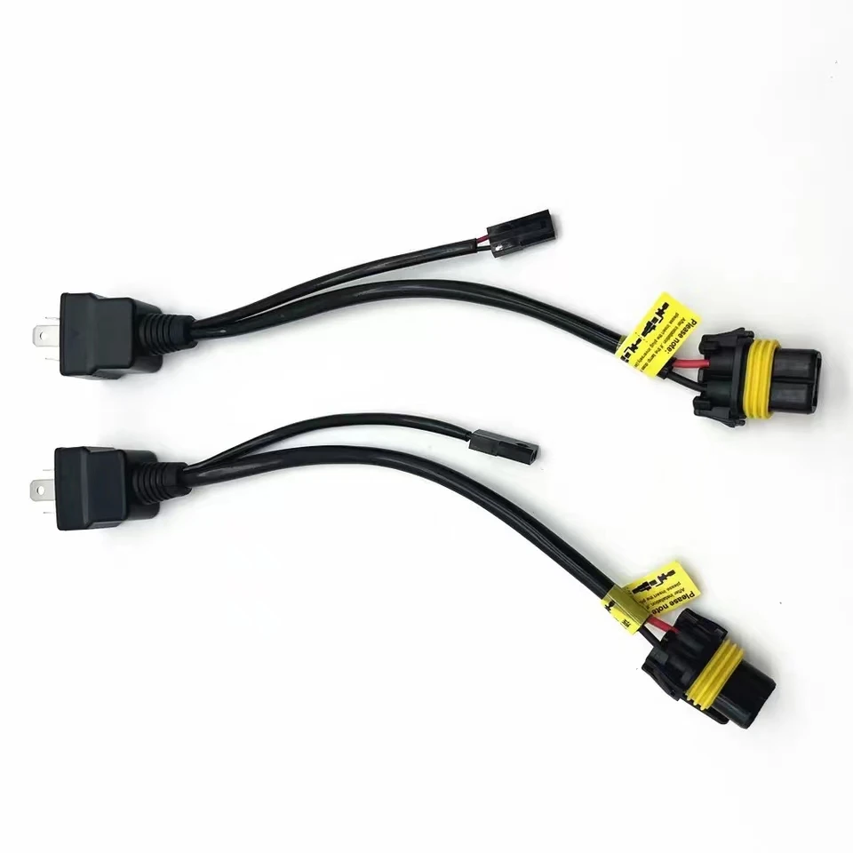 Relay Harness Control Cable for H4 Hi/Lo Bi-Xenon Hid bulbs Wiring Controller Plug and Play view 3