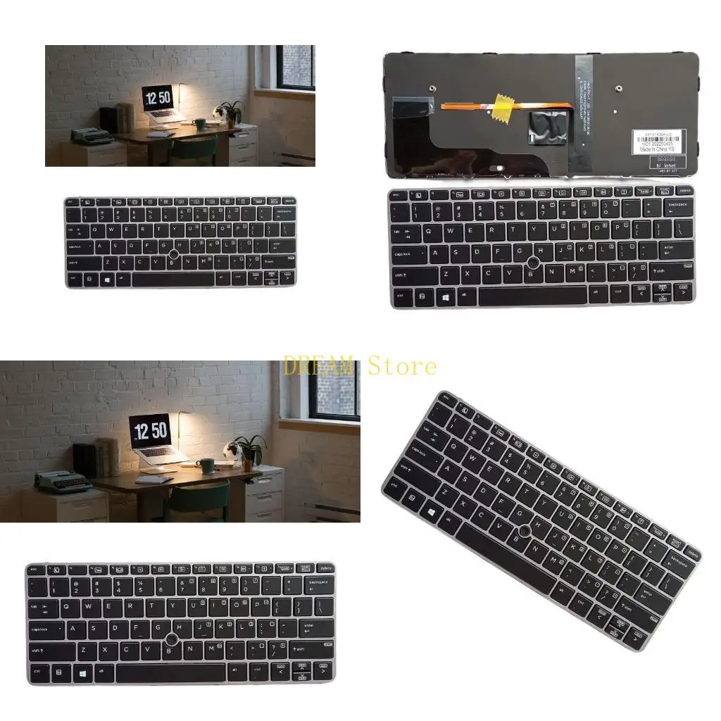 US Layout Keyboard For HP EliteBook 820 G3/820 725 G3 Laptop Keypad Backlight Best Sale