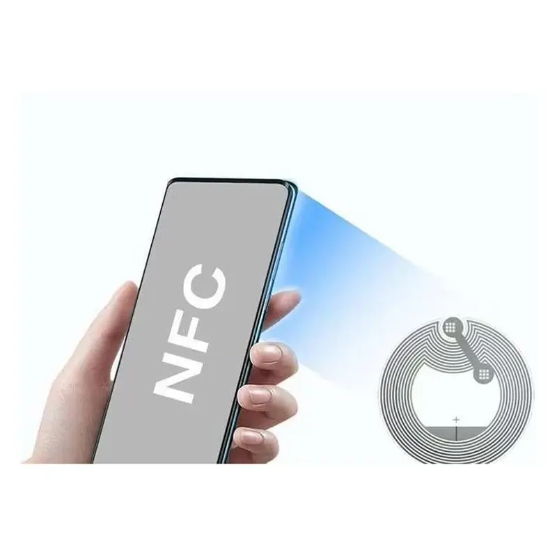 B27B 50Pcs Ntag213 Label Sticker 13.56Mhz ISO14443A NTAG 213 Sticker Stickers Labels Tag For ALL Enabled Phone