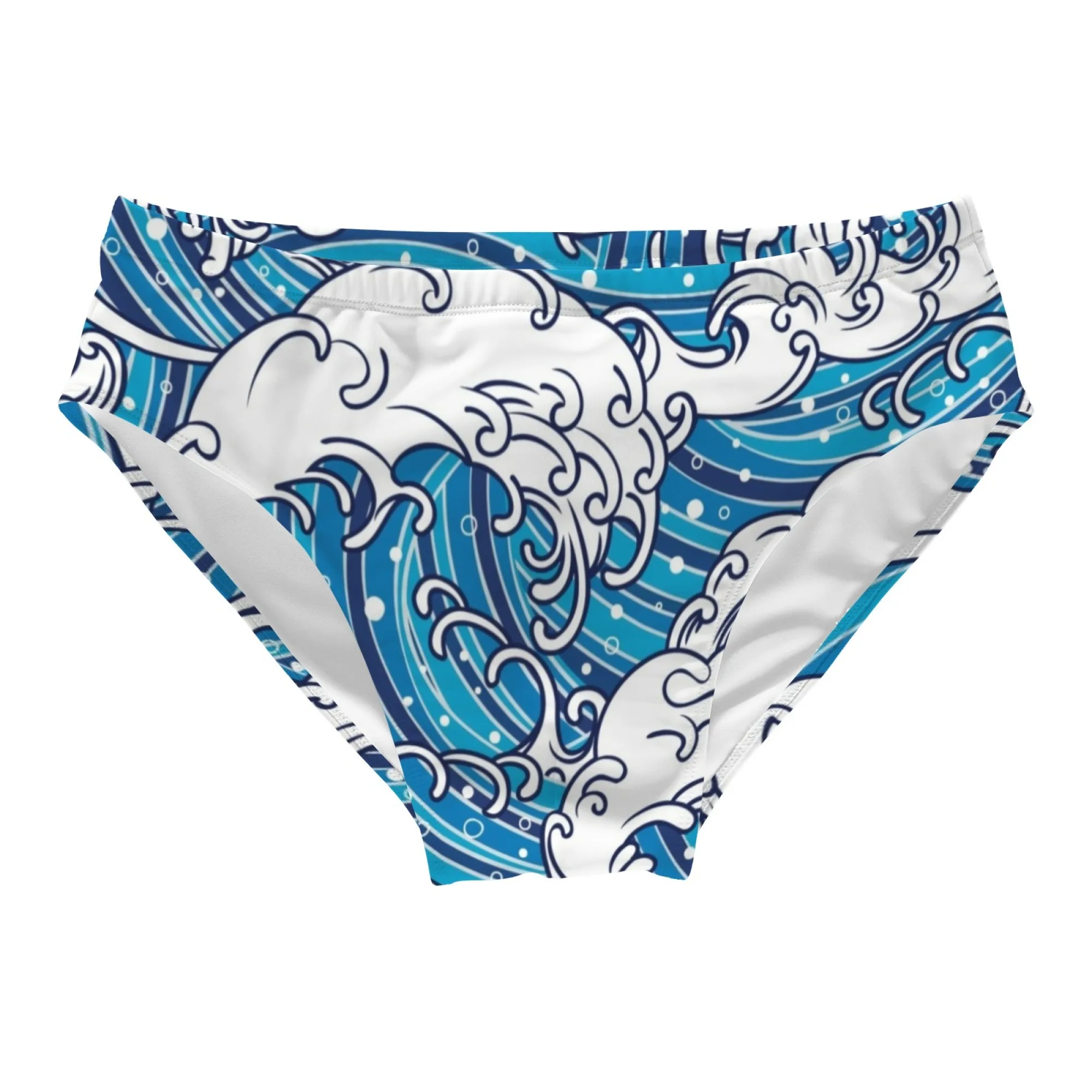 

Men's swim trunks featuring Japanese ukiyo-e-style prints lightweight and comfortable briefs beach and surf bikinis holiday gift