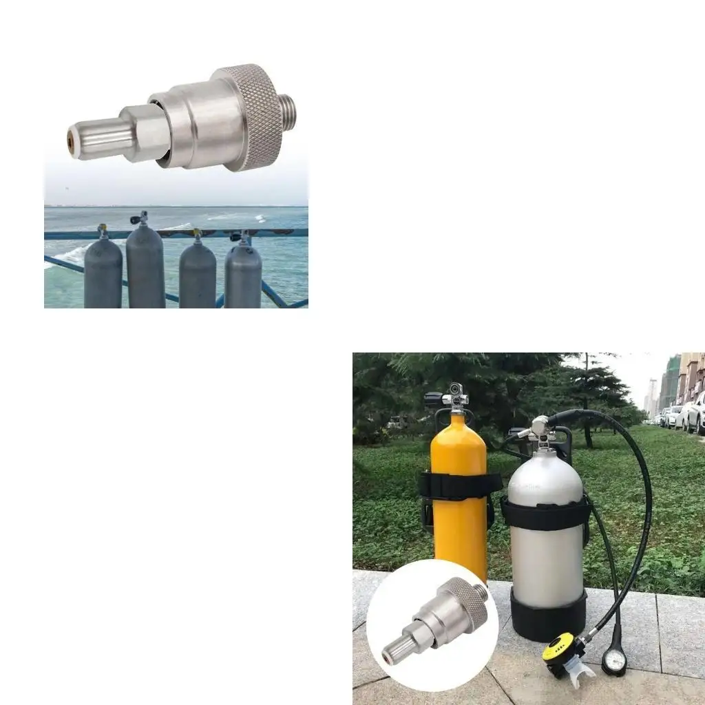 

High Pressure Resistant Connector Industrial Gas Adapter Metal Texture Perfect for Firefighting and Outdoor Exploration