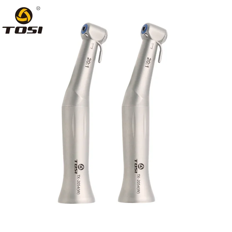 

TOSI Dental Implant Handpiece Reduction Contra Angle 20:1 Push Button E-Type External Irrigation Spray Handpiece