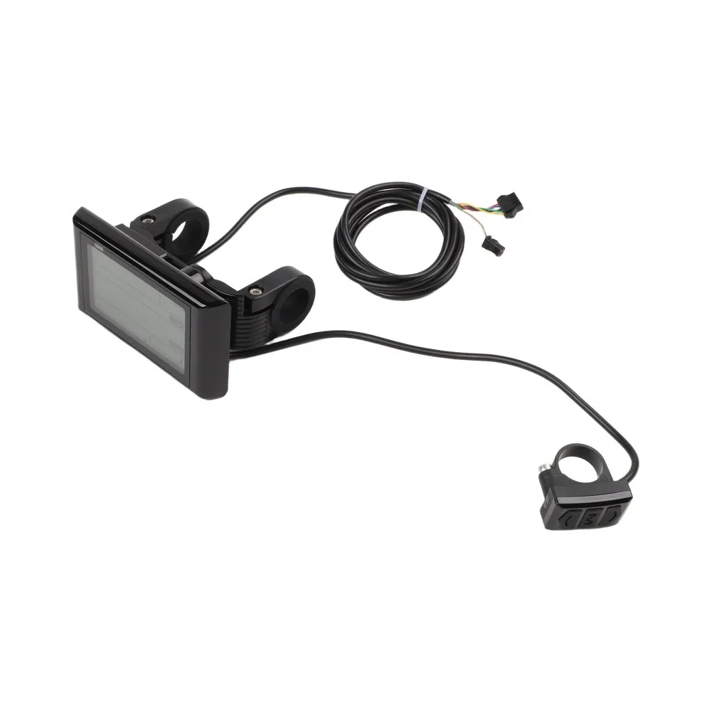 For E-bike Repair Black Electric Bike LCD Electric Bicycle Dashboard Console Battery Level Indicator For 36V E-bike