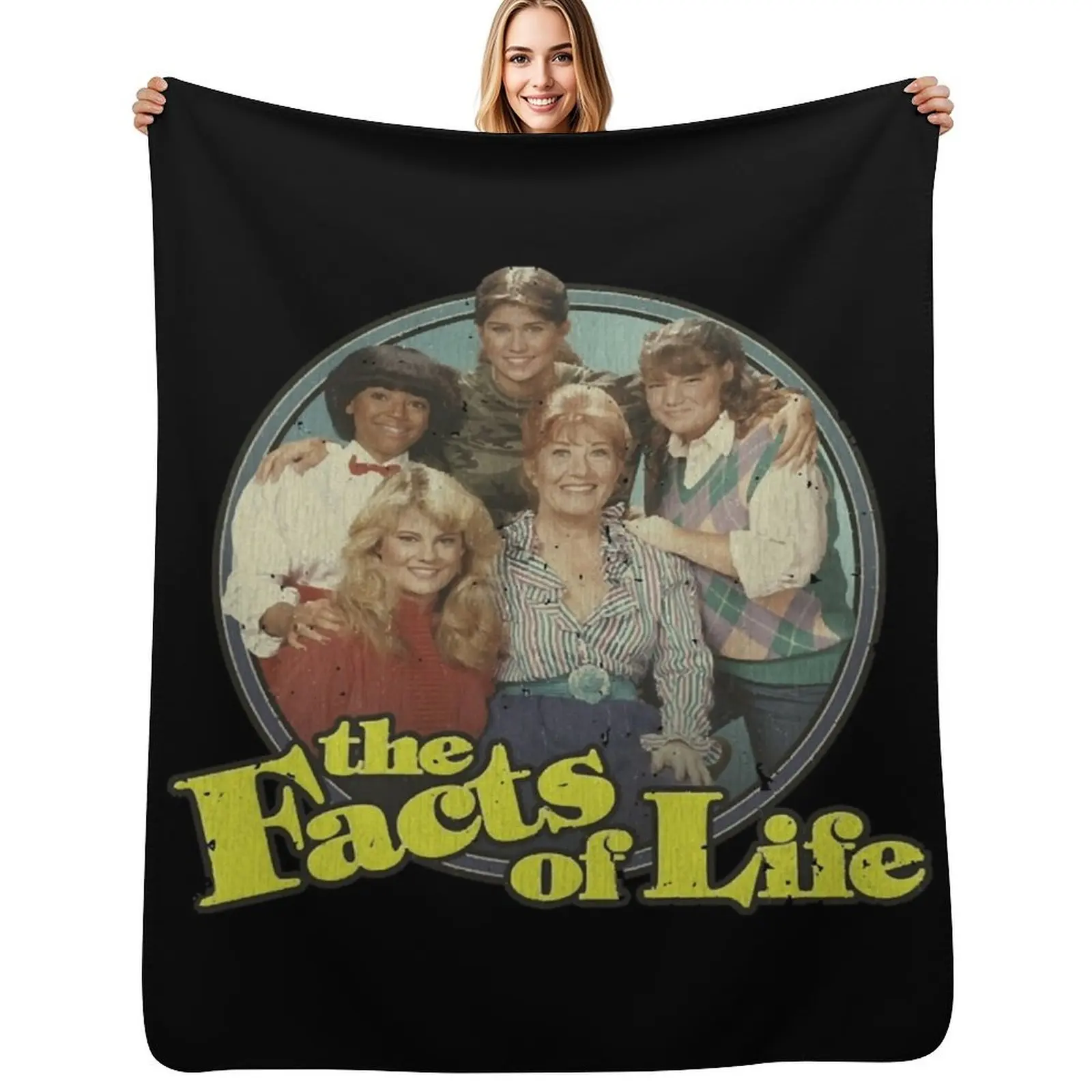 The Facts of Life 1979 Essential Throw Blanket Decorative Sofa Moving Extra Large Throw Kid'S blankets ands Beach Blankets