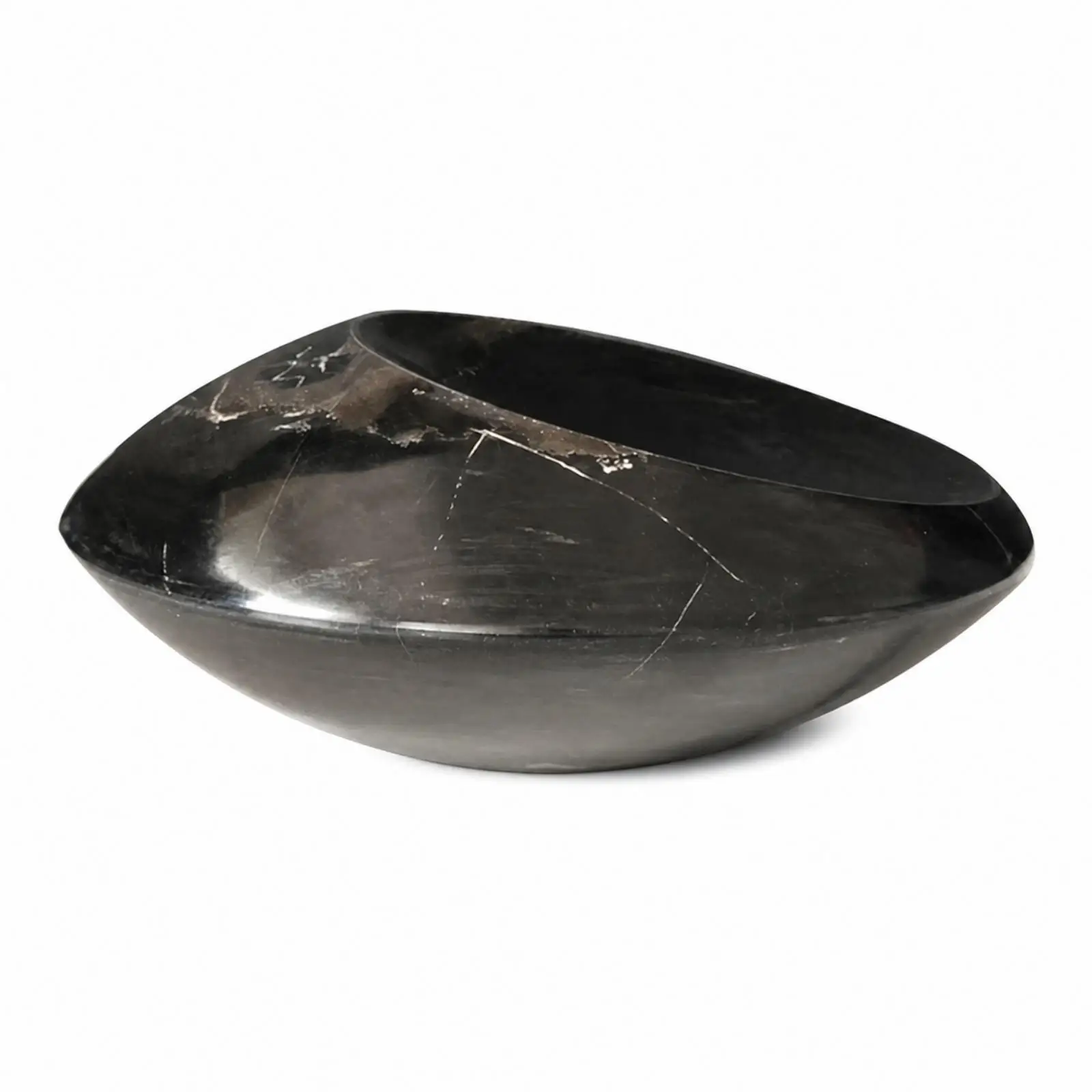 Handcrafted Marble Decorative Tray for Side Table Jewelry Organizer Vanity Dish Key Catchall Bowl Aesthetic Coffee Table Decor