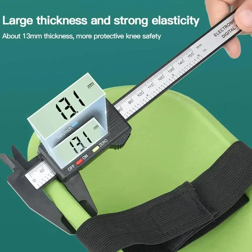 1 زوج وسادة حماية الركبة أدوات العمل بلاط الطين عامل الركبة لصق الطابق حديقة ​ أداة الرطوبة، تحائف سماكة الطوب