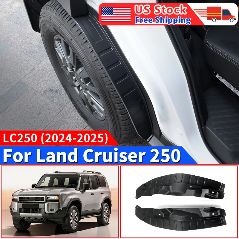 

For 2024 Toyota Land Cruiser 250 1958 Prado LC250 rear wheel fender lining First Edition FJ250 Exterior Upgraded Accessories