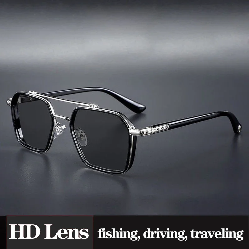 2023 New Sunglasses Anti-UV Polarized Men's Sunglasses Men's and Women's Driving Special Glasses Outdoor Fishing Glasses рыбалка