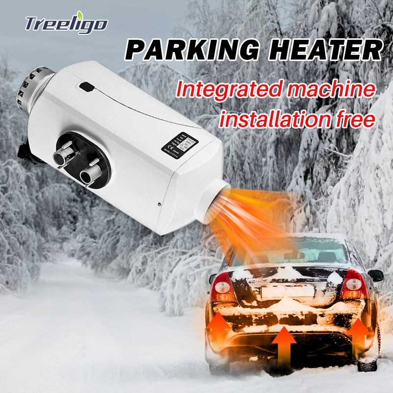 Treeligo Portable universal 2KW 5KW 12v 24v auto car air 1 parking heater for 1 truck boat caravan car rv