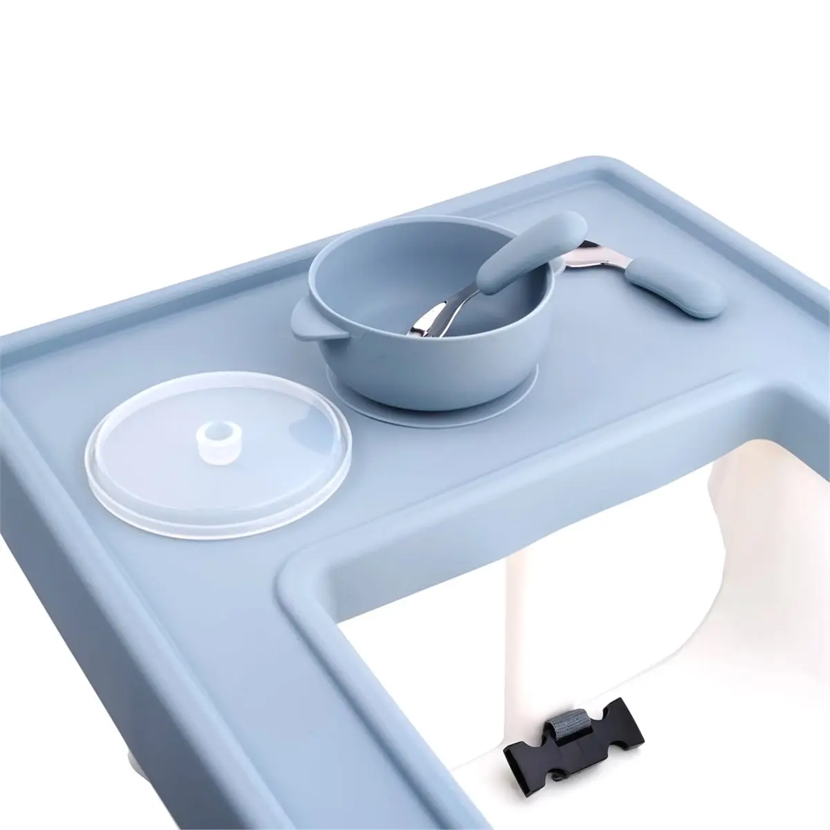 

Силиконовый коврик-поднос Y69A Antilop для стульчика для кормления, полностью закрывающий столешницу, для детей