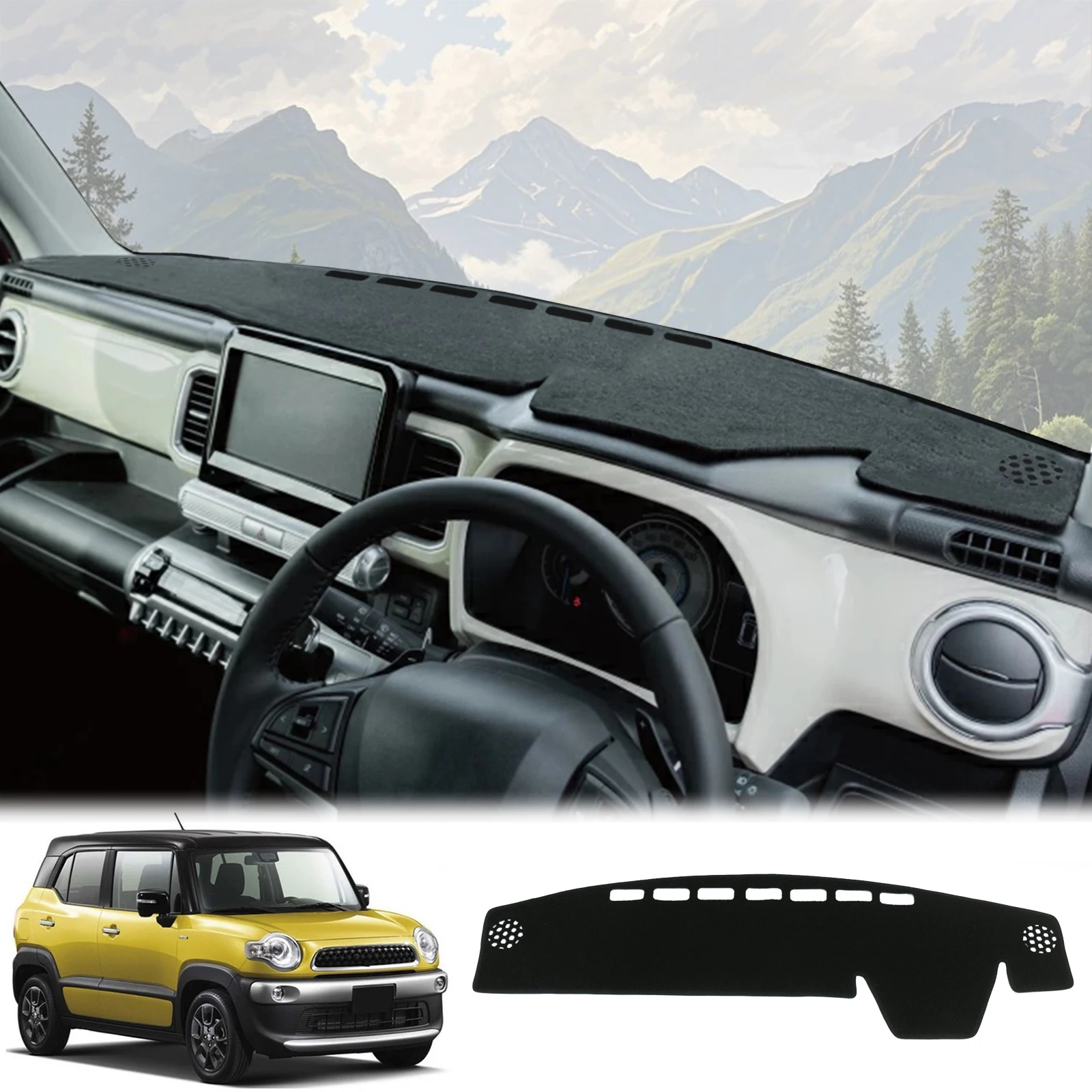 

fit for Suzuki XBEE 2018-2025 RHD Car Dashmat Dashboard Cover Mat Accessories Dash Pad Sunshade Protective Carpet
