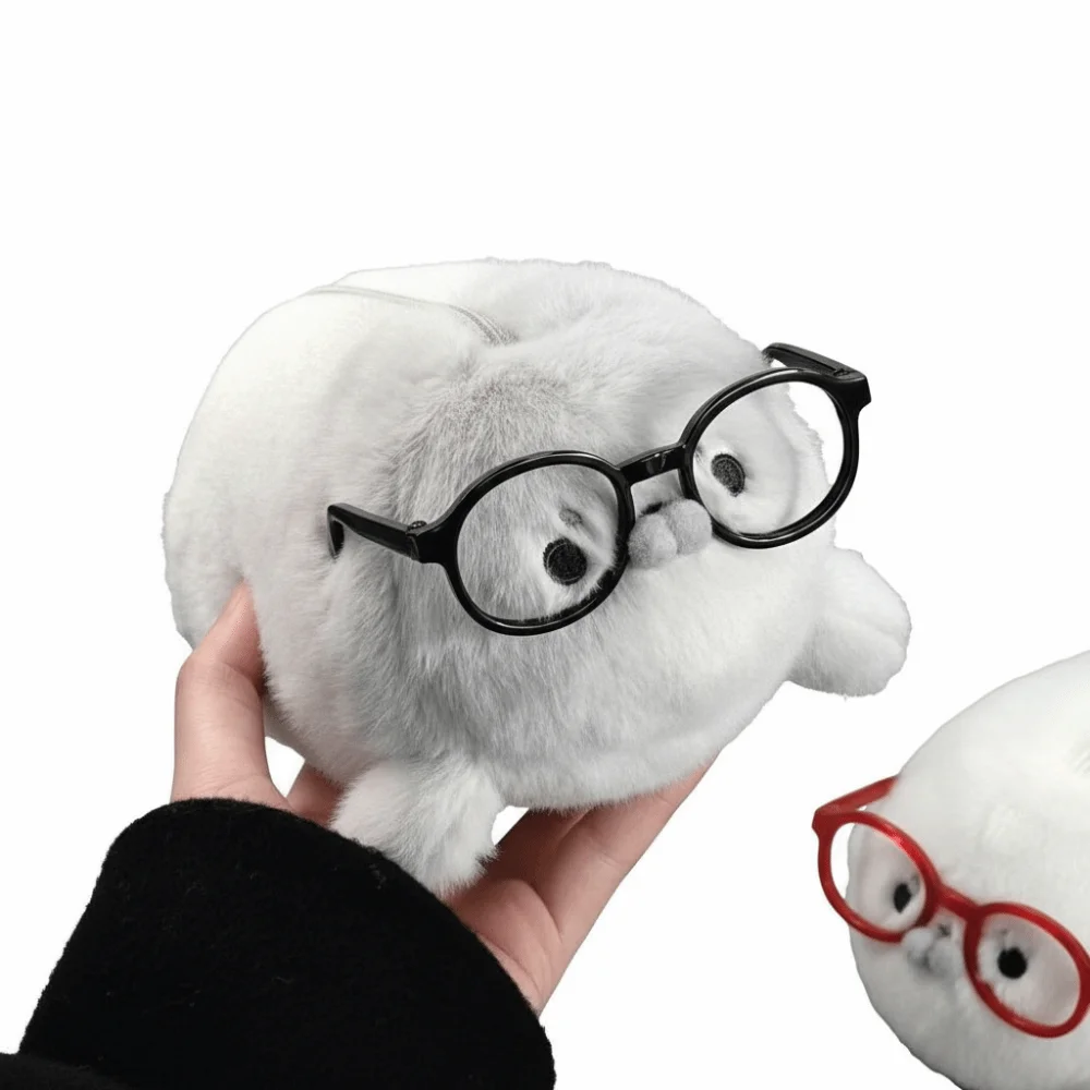 

Funny Seal Doll Pencil Case High Aesthetic Value Large Capacity Stationery Bag Storage Bag Pen Box for Students