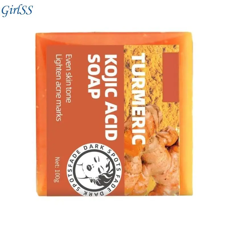 صابون تفتيح البشرة بأحماض الكوجيك ومزيل البقع السوداء ويقلل من النمش T4MB #4