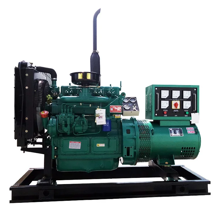 30KVA25KW Ricardo diesel Generator Set Oil Field Iron Mine  Power Supply diesel Generator Set