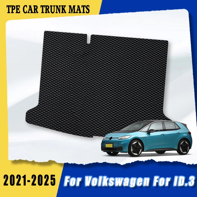 

Коврики в багажник автомобиля с шарикоподшипником TPE для Volkswagen ID.3 2025 2024 2023 2022 2021, коврики для багажника, аксессуары для интерьера автомобиля