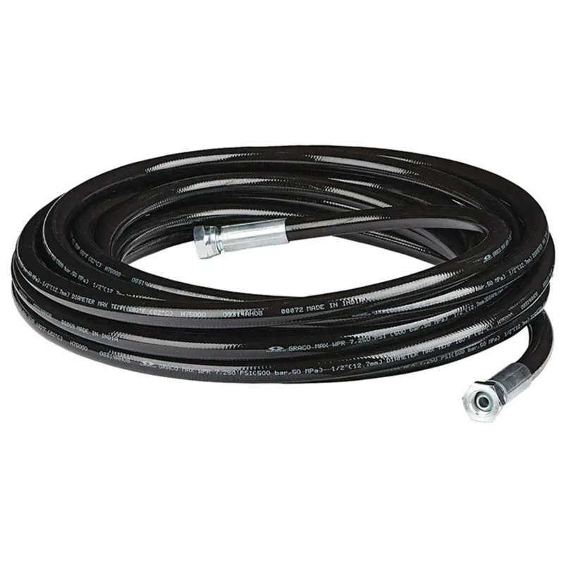 0.5m~40m Whip Hose Airless Spare Part Tube With Joints For 1/4\