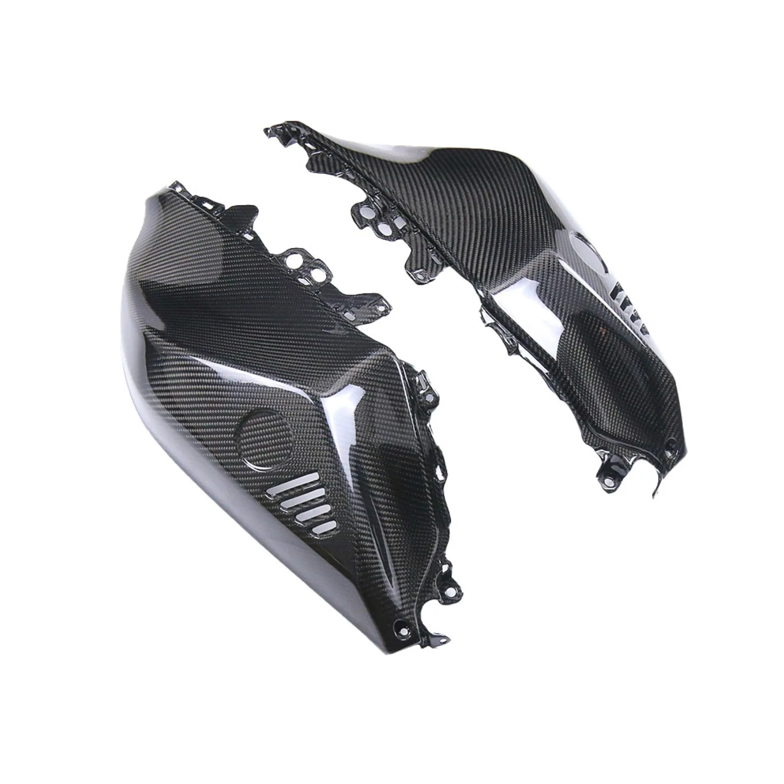 

3K Twill Dry Carbon Fiber Motorcycle Tank Side Fairing Cover For Yamaha R7 2022+