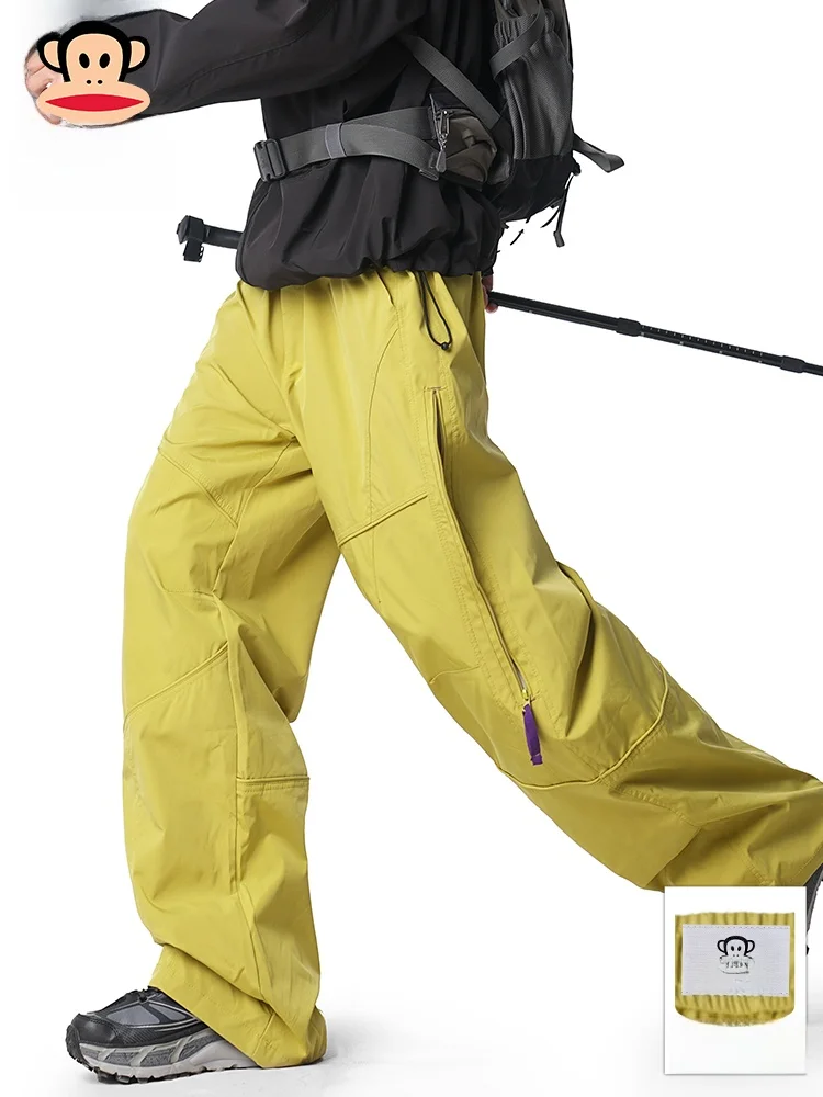 

PaulFrank Outdoor Sports Workwear Pants Men's Loose Straight Leg Casual Trousers Autumn Season Comfortable Polyester Fiber