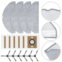 For ILIFE A30 Pro Robot Vacuum Cleaner Side Brush Filter Mop Cloth Bag Home Appliance Parts Household Supplies