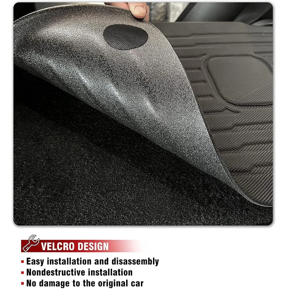 Rear Seat Back Cover Backrest Protector for Tesla Model Y Accessories 2020 2021 2022 2023 2024 Cargo Trunk Liner