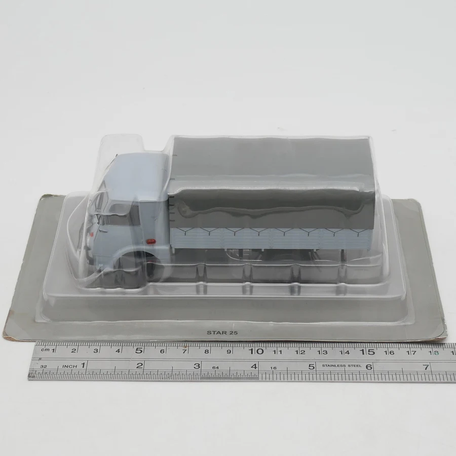 

Diecast Ixo 1:43 Scale Star 25 Polish Truck Alloy Car Model Collectible Toy Gift Souvenir Display Ornament