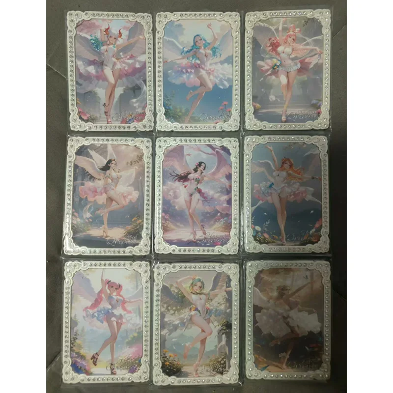 

Anime One Piece Diamond Cards Hancock Robin Perona Nami Yamato Vivi Collection Cards Christmas Birthday Gifts Children's Toys