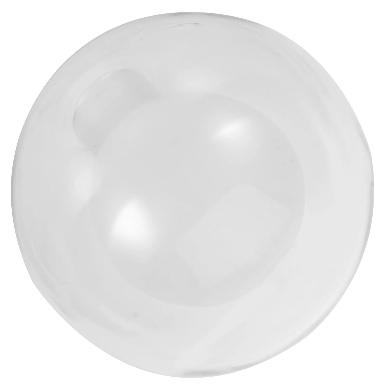 

Clear Transparent Double Layer Glass Globe Lampshade Modern Replacement Lamp Cover for Living Room Ceiling Light Fixture