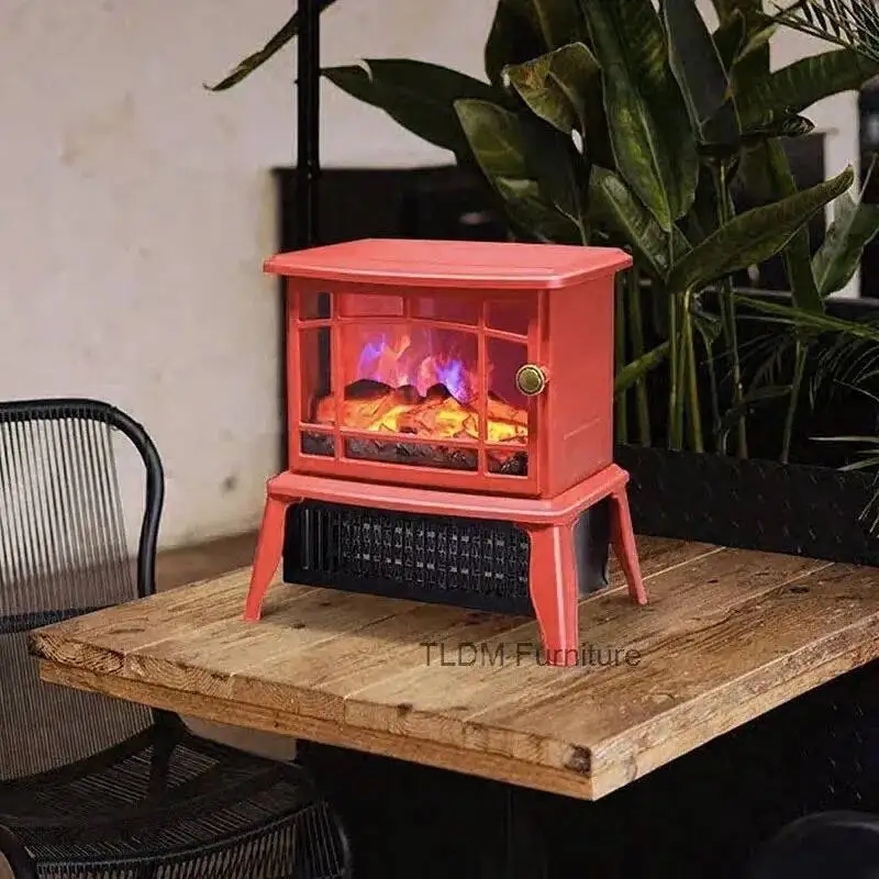 

Indoor Smokeless Fireplaces 3D Simulation Flame Fireplace Household Living Room stoves Multi-speed Adjustable ZZ